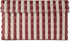 HAY Red & Off-White Maxim Large Stripe Box