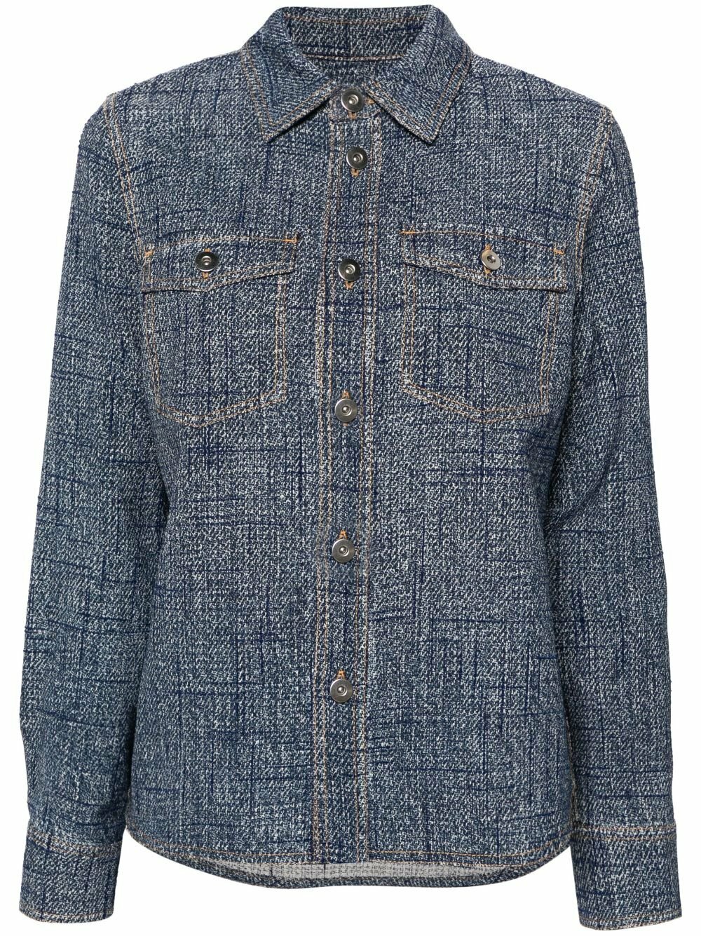 Bottega Veneta Novid Stripe Viscose Silk
Shirt