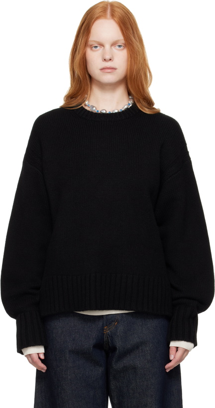 Photo: Guest in Residence Black Cozy Sweater