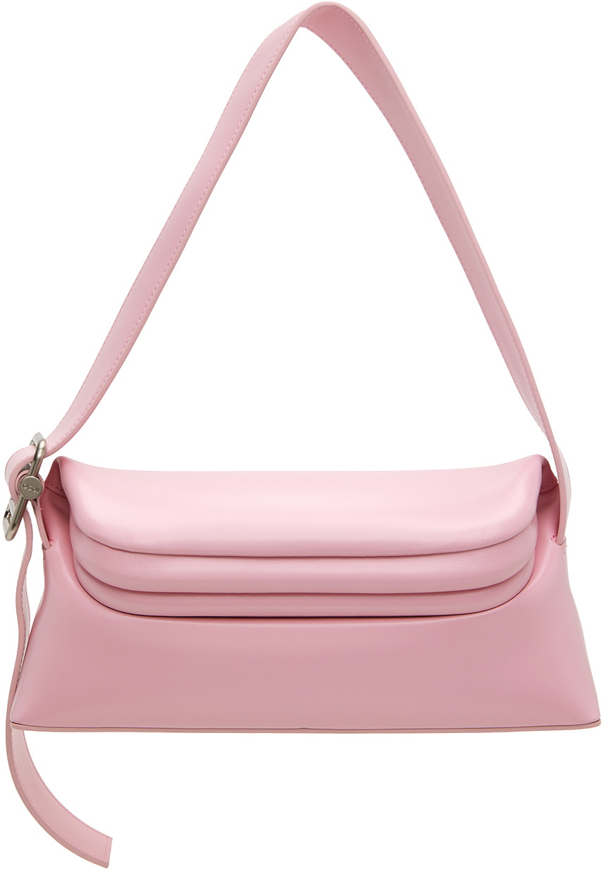 Pink Folder Brot Bag by OSOI on Sale