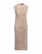 Peserico Womens Midi dress Sand