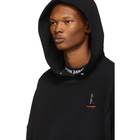 Moncler Genius 8 Moncler Palm Angels Black Constructed Hoodie