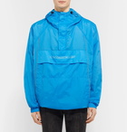 Vetements - Printed Shell Half-Zip Jacket - Men - Blue