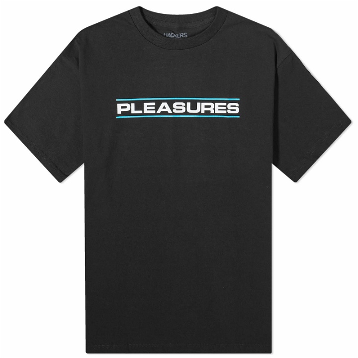 Photo: Pleasures Men's Hackers T-Shirt in Black