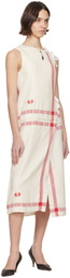 HODAKOVA Kitchen Towel Wrap Midi Dress