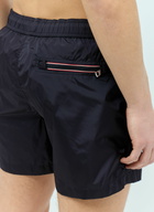 Moncler Logo Patch Swim Shorts