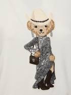 RALPH LAUREN COLLECTION Western Bear Cotton T-shirt