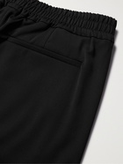 MAISON KITSUNÉ - New City Tapered Twill Trousers - Black