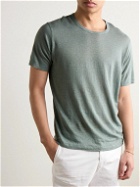 Hartford - Slub Linen T-Shirt - Green