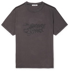 Our Legacy - Chambre Séparée Logo-Print Cotton-Jersey T-Shirt - Gray