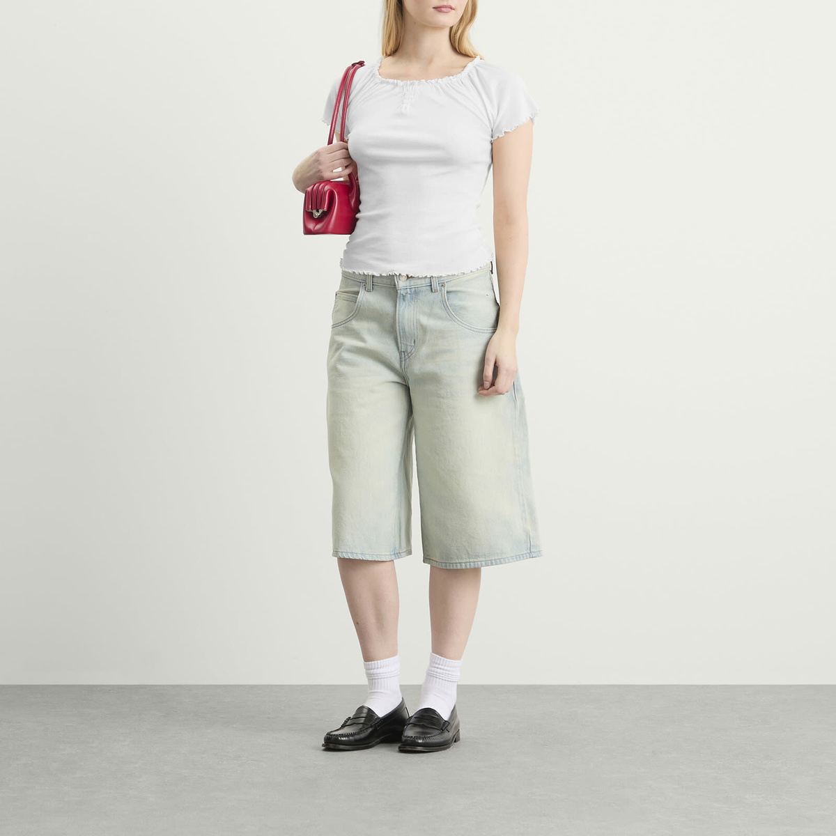 Levi's Women's Super Baggy Jorts in Cielito Lindo