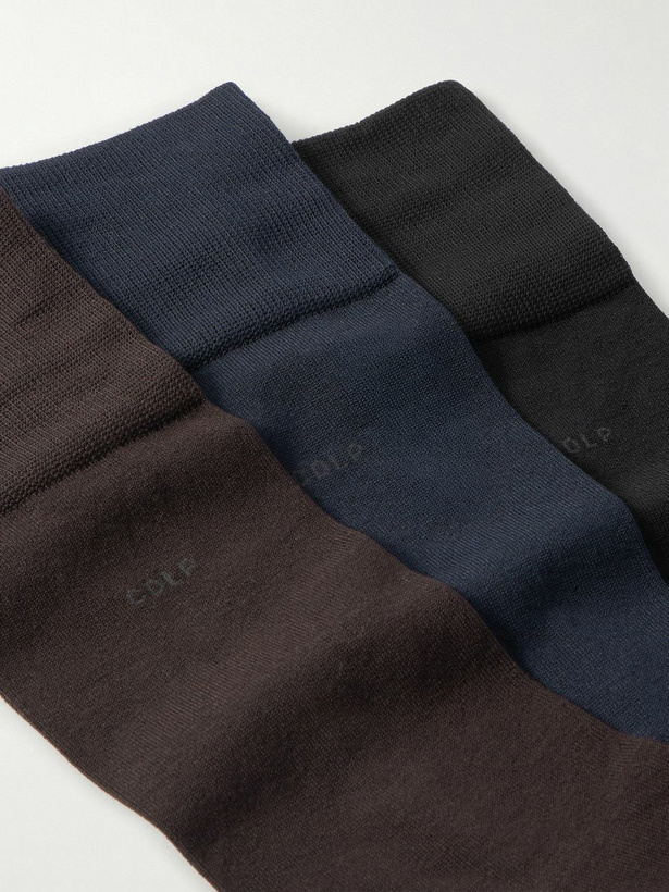 Photo: CDLP - Pack of Six Cotton-Blend Socks - Multi