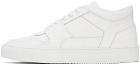 Common Projects White Decades Mid Sneakers