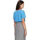 Acne Studios Blue Graphic Jersey T-shirt