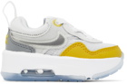 Nike Baby Grey & Yellow Air Max Motif Sneakers