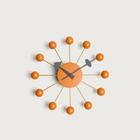 Vitra George Nelson Ball Wall Clock in Orange