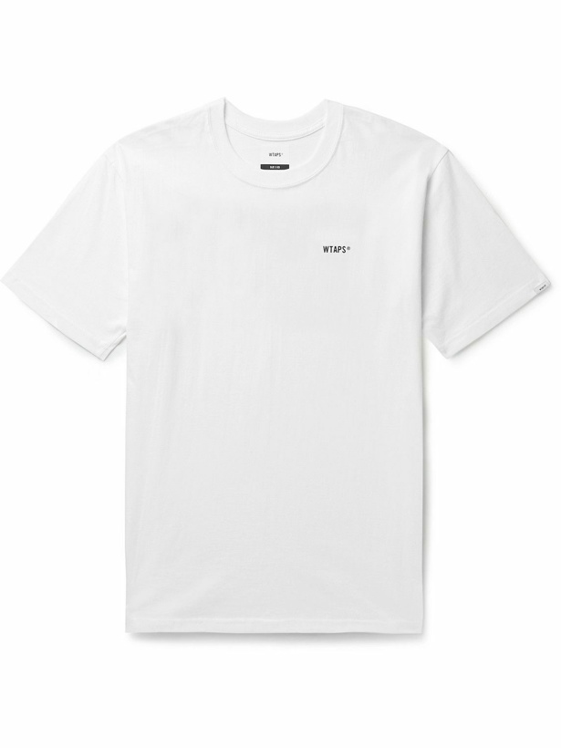 Photo: WTAPS - Printed Cotton-Jersey T-Shirt - White