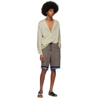 Dries Van Noten Beige Merino Nagano Cardigan