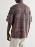 Mr P. - Surplus Bouclé-Knit T-Shirt - Multi