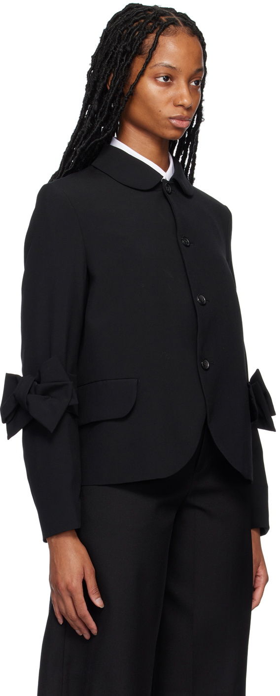 Comme des Garçons Girl Black Bow Jacket