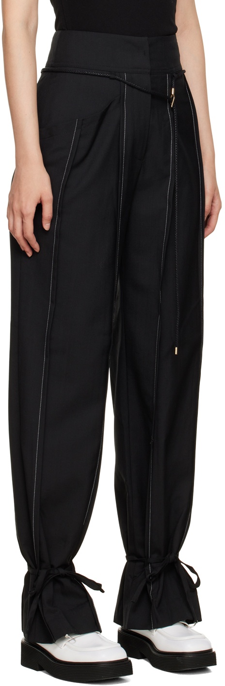 Andersson Bell SSENSE Exclusive Black Katina Trousers Andersson Bell