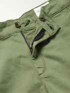 Rag & Bone - Perry Straight-Leg Cotton-Blend Twill Shorts - Green