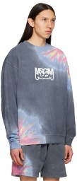 MSGM Gray Burro Studio Edition Sweatshirt