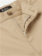 A.P.C. - Classic Cotton-Gabardine Chinos - Neutrals