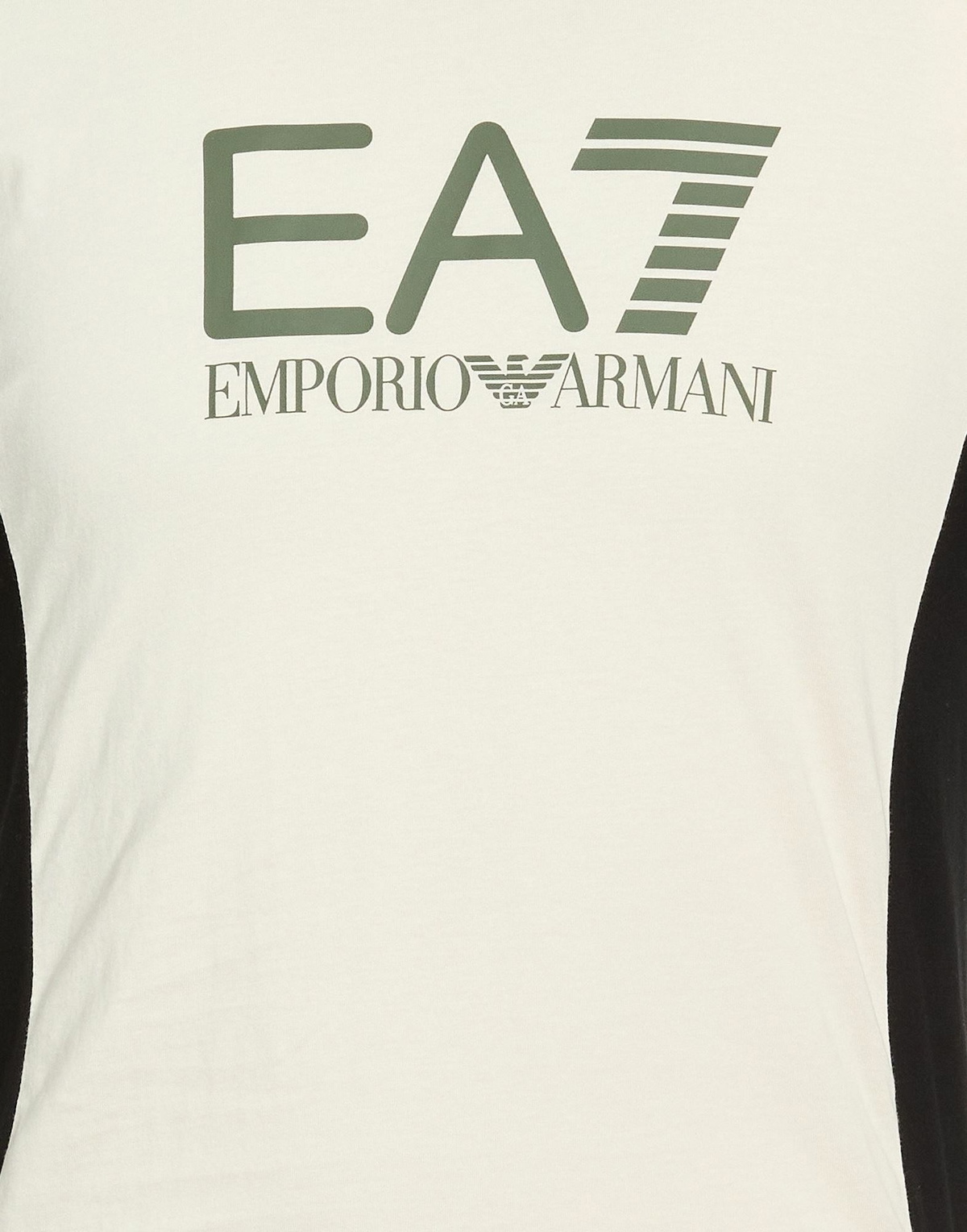 Ea7 Mens T-shirt Cream