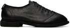 Guidi Black RC02 Oxfords