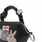 GANNI Women's Bou Bag Nano in Black 