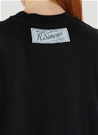 Resilencer Contrast Sleeve T-Shirt in Black