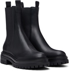 Gianvito Rossi Black Chester Chelsea Boots