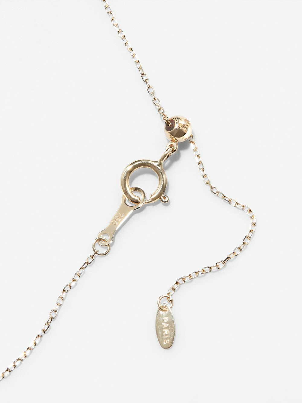 Persée 18K Yellow Gold Chakras Sapphire Necklace