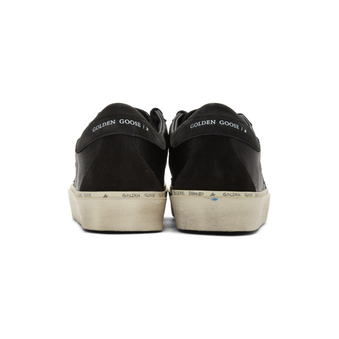 Golden Goose Black Hi Star Sneakers Golden Goose Deluxe Brand