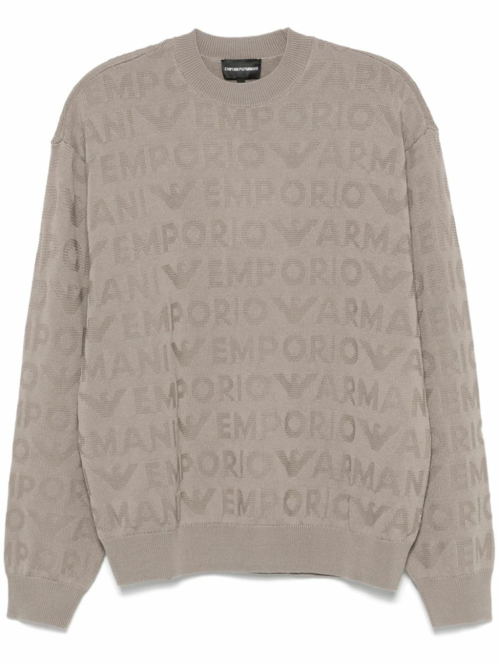 EMPORIO ARMANI - Striped High-neck Sweater Emporio Armani EMPORIO ARMANI - Striped High-neck Sweater Emporio Armani