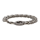 Gucci Silver Interlocking G Chain Bracelet