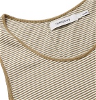 nonnative - Dweller Striped Cotton-Jersey Tank Top - Beige