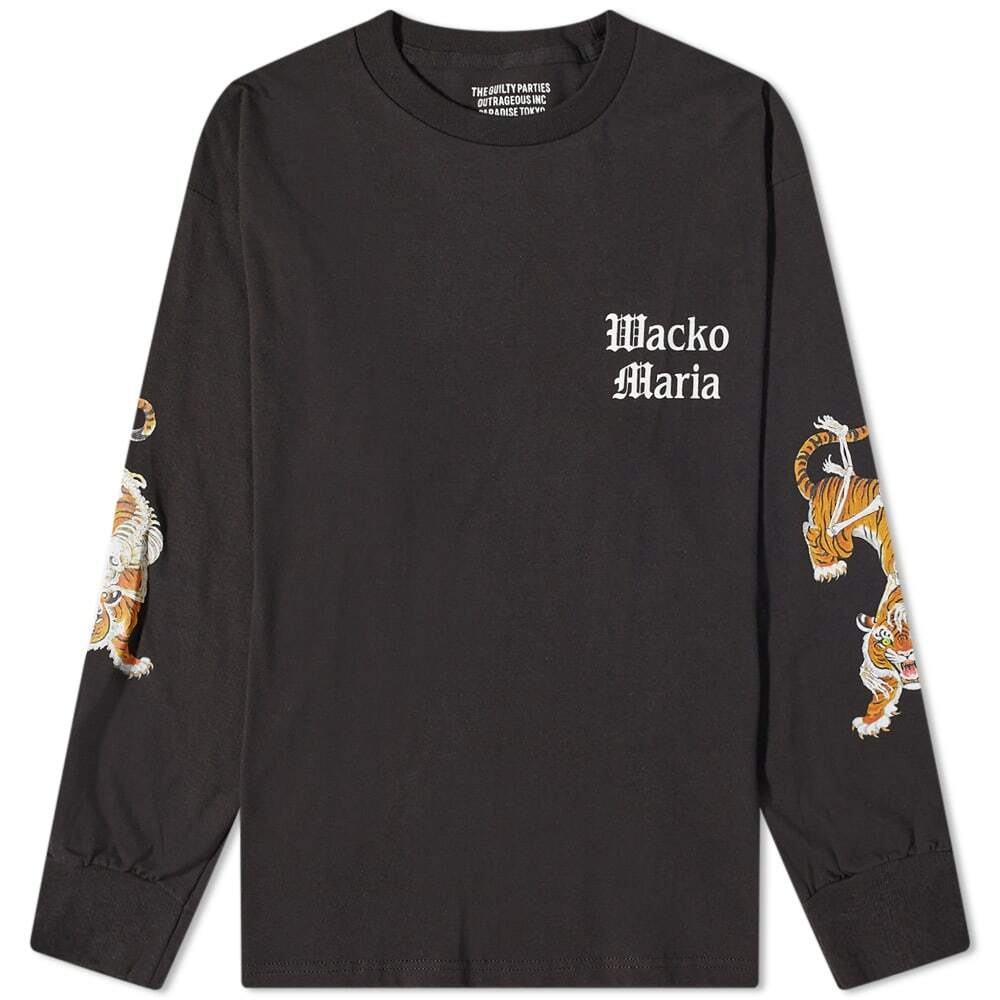 Wacko Maria x Tim Lehi Long Sleeve Type 2 T-Shirt in Black Wacko Maria