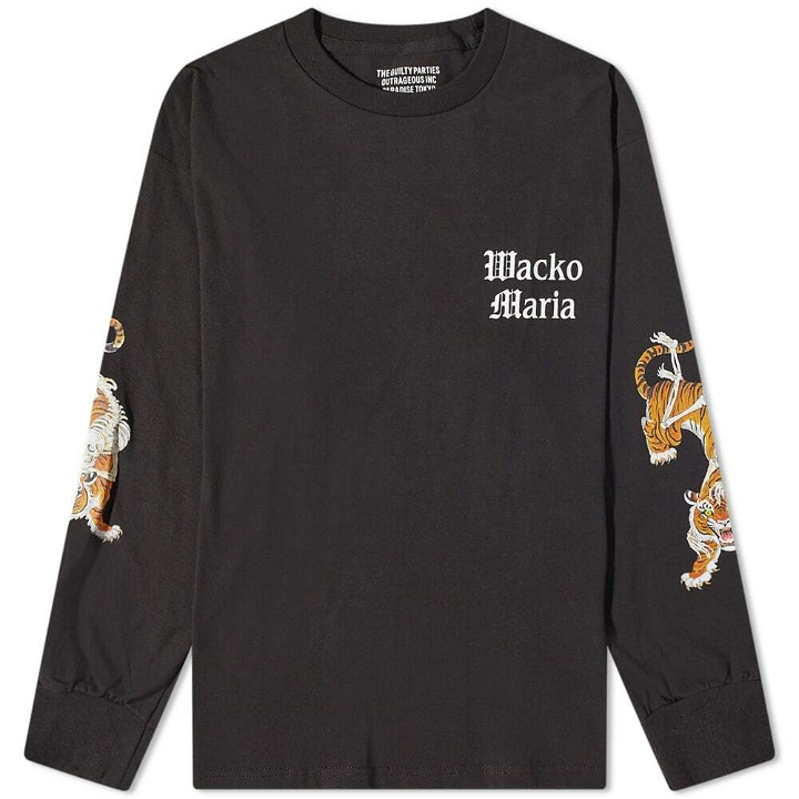 Photo: Wacko Maria x Tim Lehi Long Sleeve Type 2 T-Shirt in Black