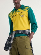 Aimé Leon Dore - Logo-Embroidered Merino Wool Polo Shirt - Yellow