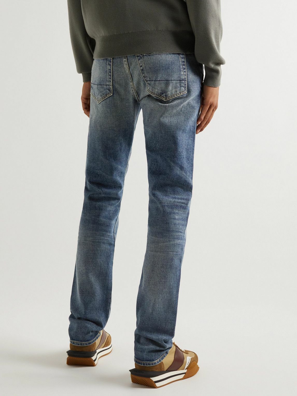 TOM FORD - Slim-Fit Selvedge Jeans - Blue TOM FORD
