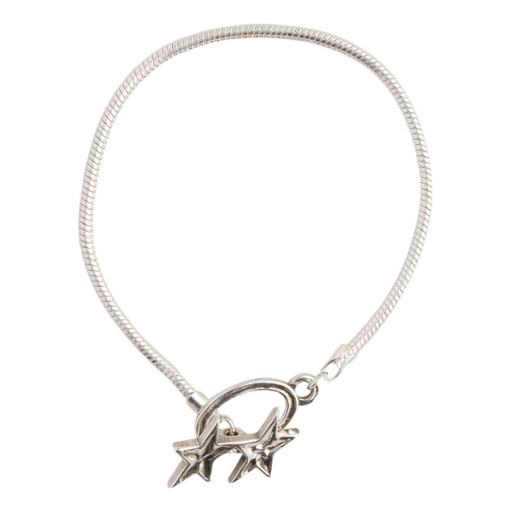 Photo: TwoJeys Icon Clasp Bracelet in Silver