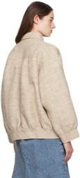 Caro Editions Beige Mimi Jacket