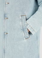 D-Roku Denim Coat in Light Blue