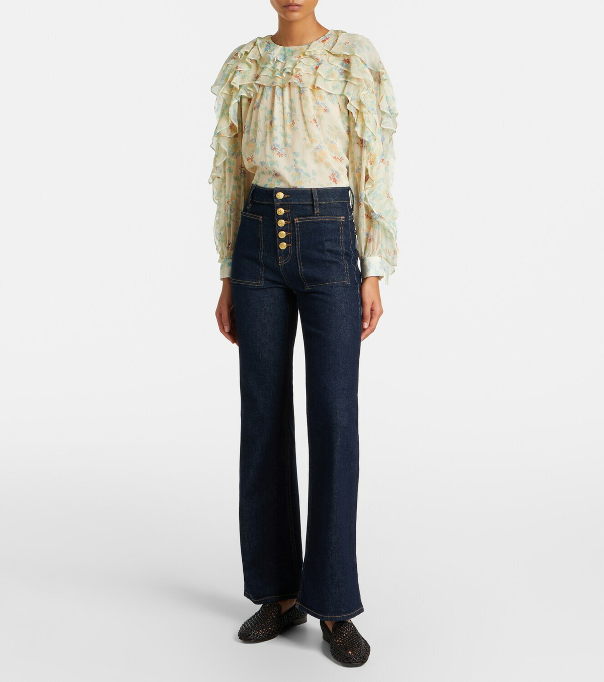 Ulla Johnson Lou flared jeans