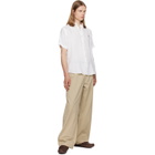 Polo Ralph Lauren White Classic Fit Linen Shirt