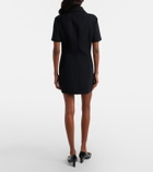 Gucci Double G wool crêpe minidress