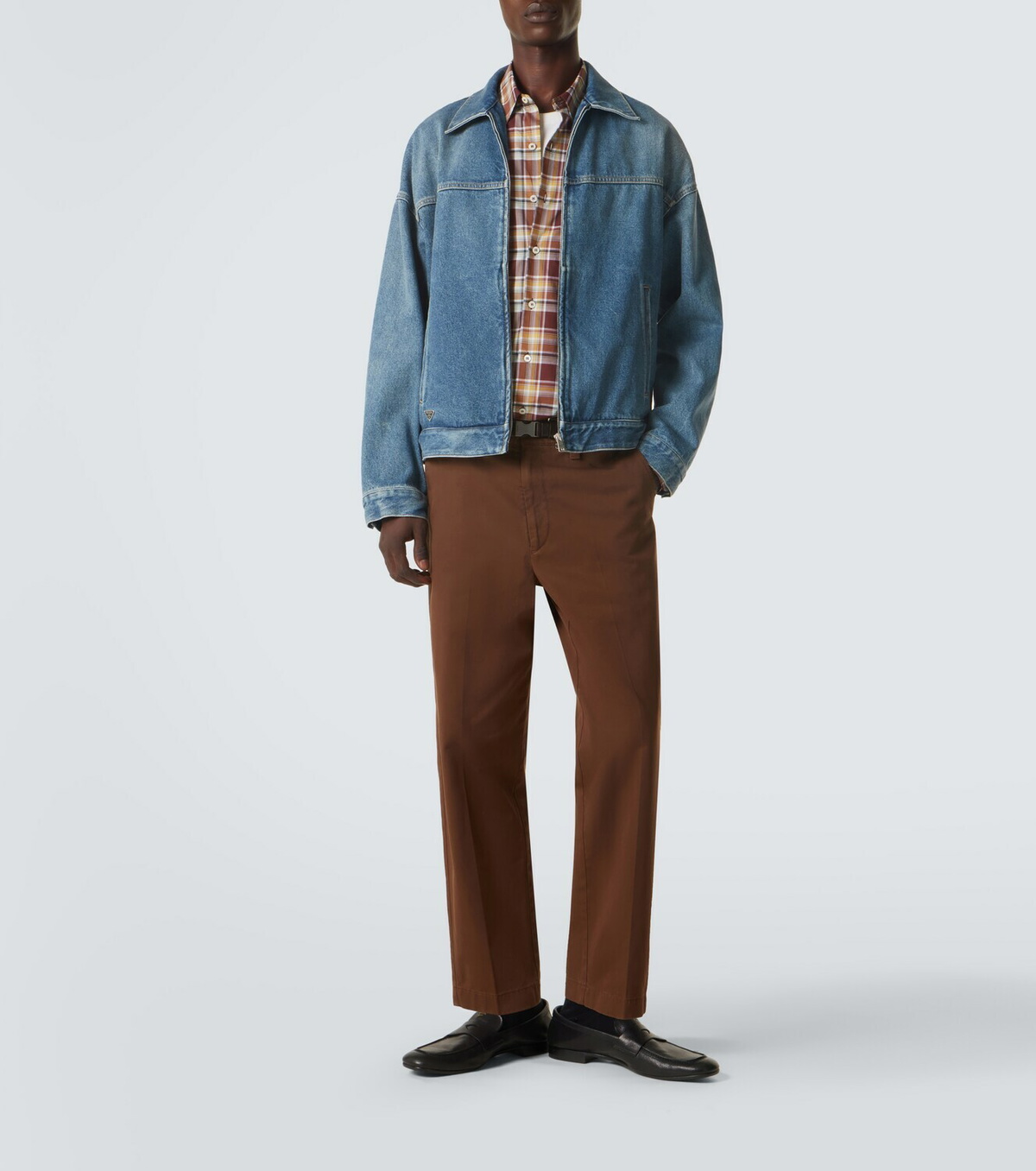 Prada Denim blouson jacket