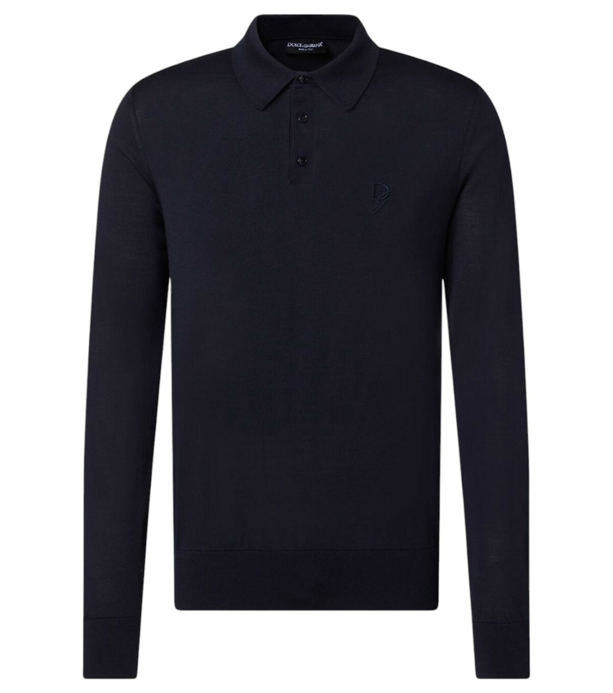 Dolce & Gabbana White Cotton Polo Shirt main image 0